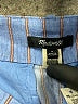Madewell Stripes Blue Shorts Size 6 - photo 3