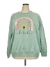 Shein Curve Teal Sweatshirt Size 18 Plus (3) - photo 1