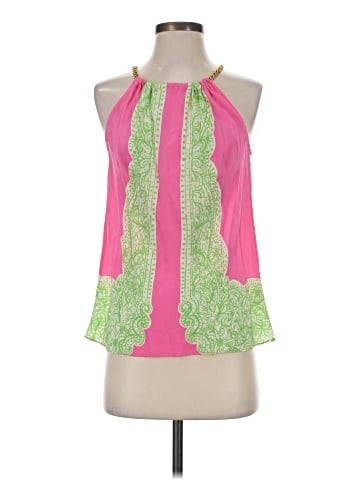 Lilly Pulitzer Sleeveless Silk Top (view 1)
