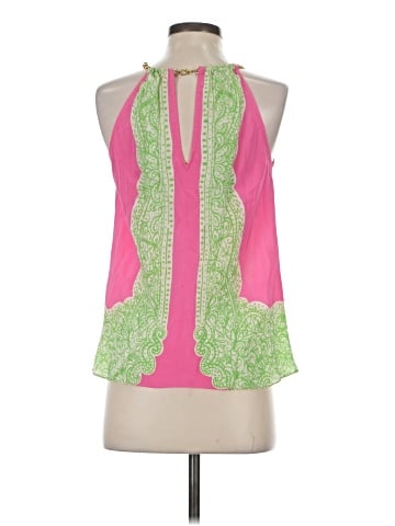 Lilly Pulitzer Sleeveless Silk Top (view 2)