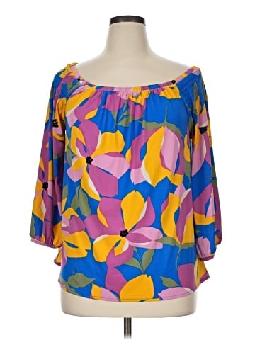 Ann Taylor Factory 3/4 Sleeve Blouse (view 1)