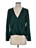 A.L.C. Green Long Sleeve Blouse Size 4 - photo 1