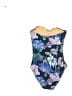 J.Crew Floral Blue One Piece Swimsuit Size 6 - photo 2