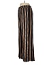Topshop 100% Polyester Stripes Black Casual Pants Size 8 - photo 5