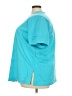 D&Co. Solid Teal Short Sleeve T-Shirt Size 2X - photo 5