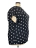 Shein Curve Black Short Sleeve Blouse Size 20 Plus (4) - photo 4