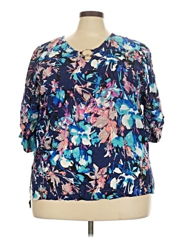 Dana Buchman 3/4 Sleeve Blouse (view 1)