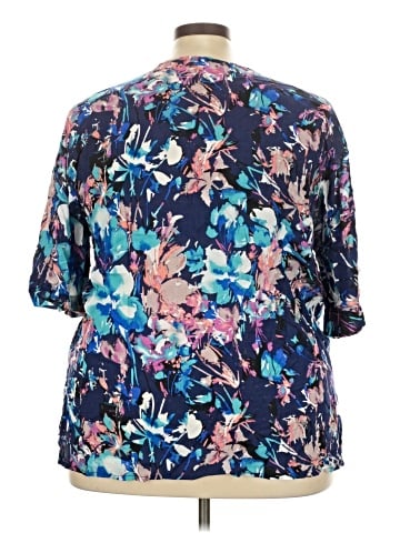 Dana Buchman 3/4 Sleeve Blouse (view 2)