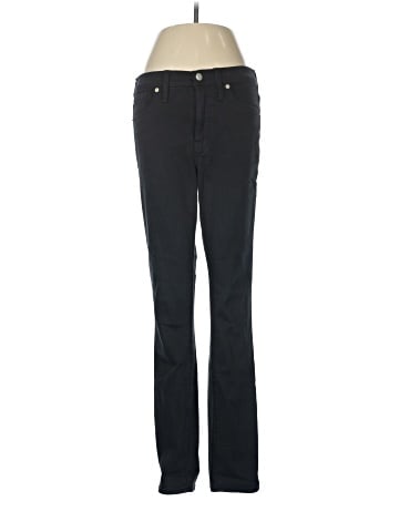Madewell Tall 9" Mid-Rise Skinny Jeans in Lunar Wash: TENCEL&trade; Denim Edition (view 1)