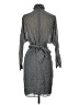 Joie 100% Polyester Chevron-herringbone Gray Casual Dress Size 2 - photo 2