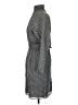 Joie 100% Polyester Chevron-herringbone Gray Casual Dress Size 2 - photo 5