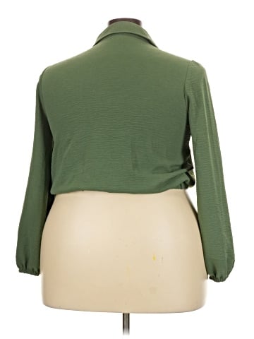 Sofia Jeans by Sofia Vergara Long Sleeve Blouse (view 2)