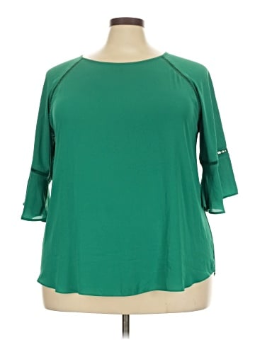 Ann Taylor LOFT 3/4 Sleeve Blouse (view 1)