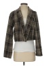 Camellia 100% Polyester Plaid Brown Blazer Size S - photo 1