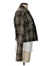 Camellia 100% Polyester Plaid Brown Blazer Size S - photo 4