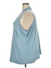 Lane Bryant Blue Sleeveless Blouse Size 26 - 28 Plus - photo 5
