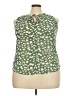 Fun2Fun 100% Polyester Green Sleeveless Blouse Size XXL - photo 1