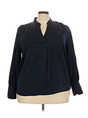 Banana Republic Factory Store Long Sleeve Blouse (view 1)