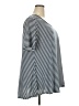 Lularoe Stripes Gray Casual Dress Size 24 - 26 - photo 4