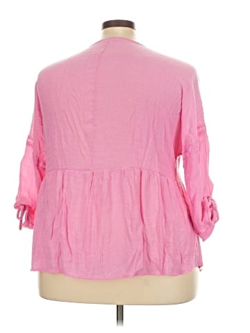 Cato 3/4 Sleeve Blouse (view 2)