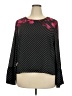 Apt. 9 100% Polyester Black Long Sleeve Blouse Size XXL - photo 1