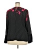 Apt. 9 100% Polyester Black Long Sleeve Blouse Size XXL - photo 2