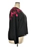 Apt. 9 100% Polyester Black Long Sleeve Blouse Size XXL - photo 4