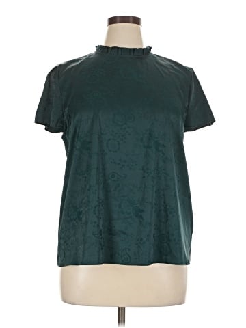 Laundry by Shelli Segal Short Sleeve Blouse (view 1)