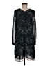 CAbi 100% Polyester Paisley Black Cocktail Dress Size M - photo 1