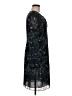 CAbi 100% Polyester Paisley Black Cocktail Dress Size M - photo 4