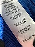 FRAME Chevron-herringbone Blue Athletic Shorts Size M - photo 4