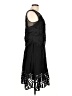 Milly Graphic Black Cocktail Dress Size 10 - photo 4