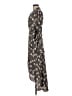 Equipment 100% Polyester Gray Kimono Size M - photo 5