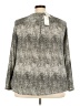 Dalia Collection Gray Long Sleeve Blouse Size 3X - photo 2