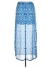 Guess 100% Polyester Print Blue Casual Skirt Size M - photo 2