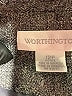 Worthington 100% Polyester Chevron-herringbone Gray Blazer Size 12 - photo 6