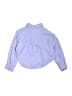 Zara Solid Blue Long Sleeve Blouse Size 6 - 7 - photo 2