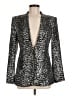 Zara Animal Print Silver Blazer Size M - photo 1