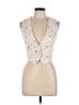LoveShackFancy Ivory Sleeveless Blouse Size 12 - photo 1