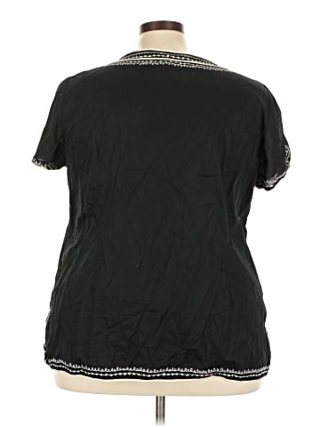 Style&Co Short Sleeve Blouse (view 2)