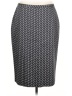 Pure Collection Chevron-herringbone Black Casual Skirt Size 12 - photo 1