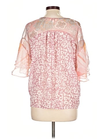 Umgee Short Sleeve Blouse (view 2)