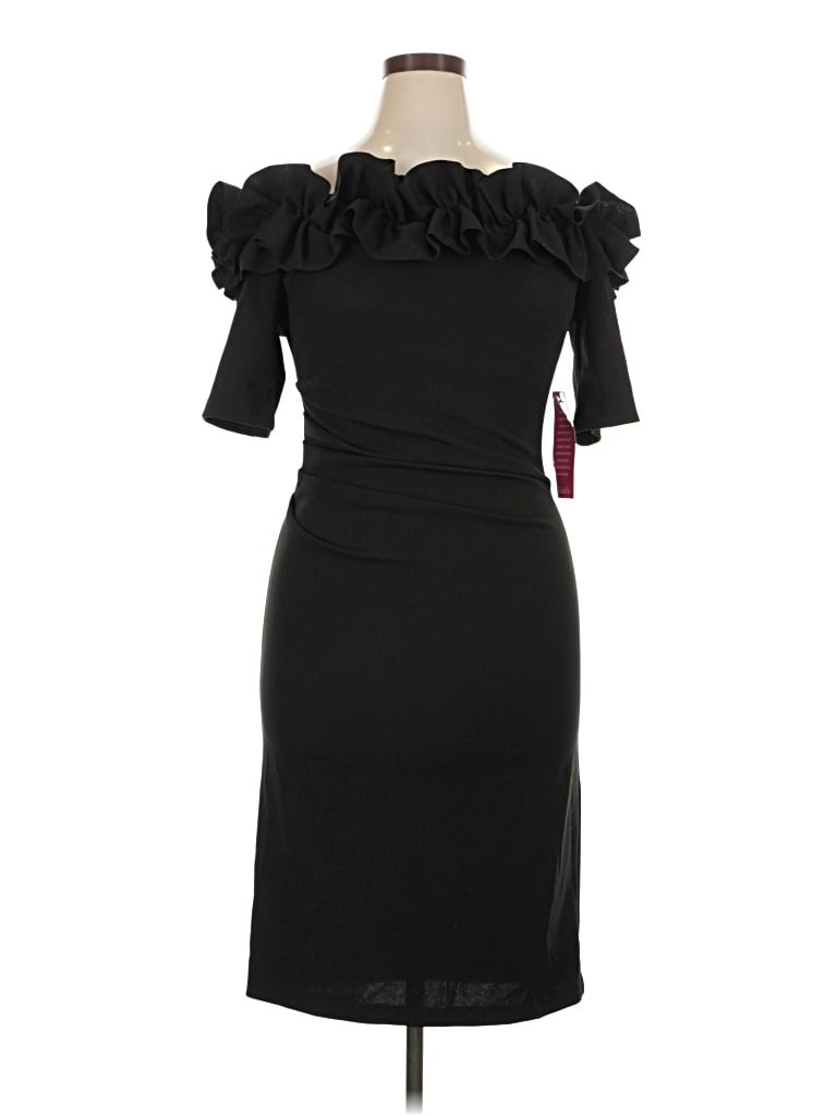 Xscape Cocktail Dress In Black