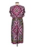 AB Studio Paisley Purple Casual Dress Size L - photo 2