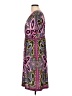 AB Studio Paisley Purple Casual Dress Size L - photo 5