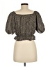 Uniqlo Gold Short Sleeve Blouse Size M - photo 2