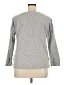 T by Talbots 100% Cotton Gray Pullover Sweater Size XL - photo 2