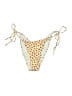 Motel Polka Dots Yellow Swimsuit Bottoms Size S - photo 1