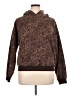 Fabletics Animal Print Brown Pullover Hoodie Size XL - photo 1