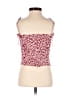Reformation 100% Viscose Red Sleeveless Top Size 2 - photo 2